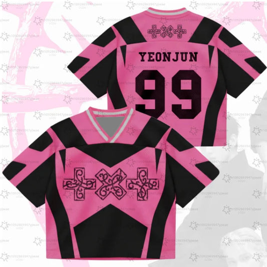 26 Summer Men's&Women's Album 7th Year TXT Jersey Gift For Lovers Tee Fan Gift Plus Size Fashion Street Top Casual T-shirt