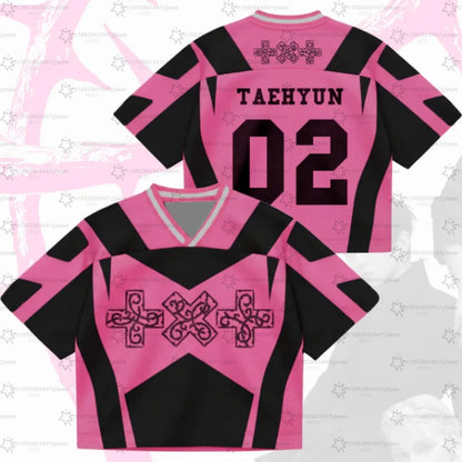 26 Summer Men's&Women's Album 7th Year TXT Jersey Gift For Lovers Tee Fan Gift Plus Size Fashion Street Top Casual T-shirt